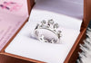 Nhẫn bạc Vương miện | Crown Silver Ring | AME Jewellery