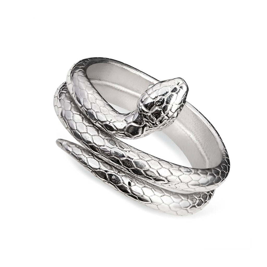 Nhẫn nữ Rắn bạc | Snake Silver Ring | AME Jewellery