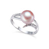 Nhẫn nữ Ngọc trai nước ngọt màu lavender freshwater pearl ring | AME Jewellery