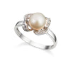 Nhẫn nữ Ngọc trai trắng White Freshwater Pearl Ring by AME Jewellery
