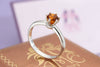 Nhẫn nữ Đá quý thiên nhiên Citrine Ring | AME Jewellery