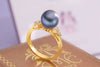 Nhẫn Vàng 14K Ngọc trai Peacock Freshwater Pearl Gold Ring | AME Jewellery