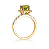 Nhẫn Vàng 14K Đá quý tự nhiên Peridot - AME Jewellery