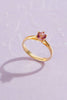 Nhẫn Vàng Đá quý thiên nhiên Natural Pink Topaz 6-Prong Ring in 14K Yellow Gold | AME Jewellery