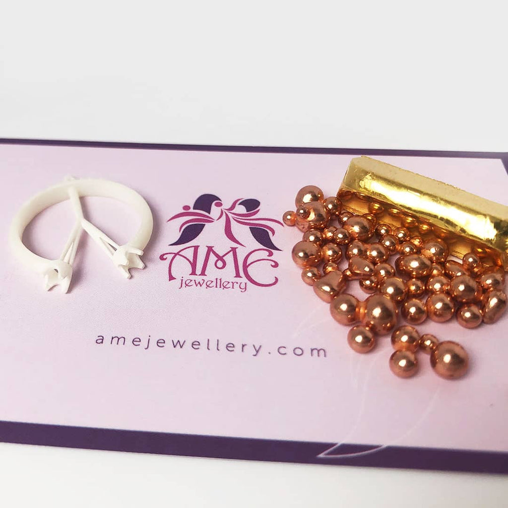 Wax Ring and Rose Gold | AME Jewellery