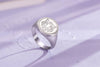 Nhẫn ngón út khắc hình Hổ Little Finger Signet Ring | AME Jewellery