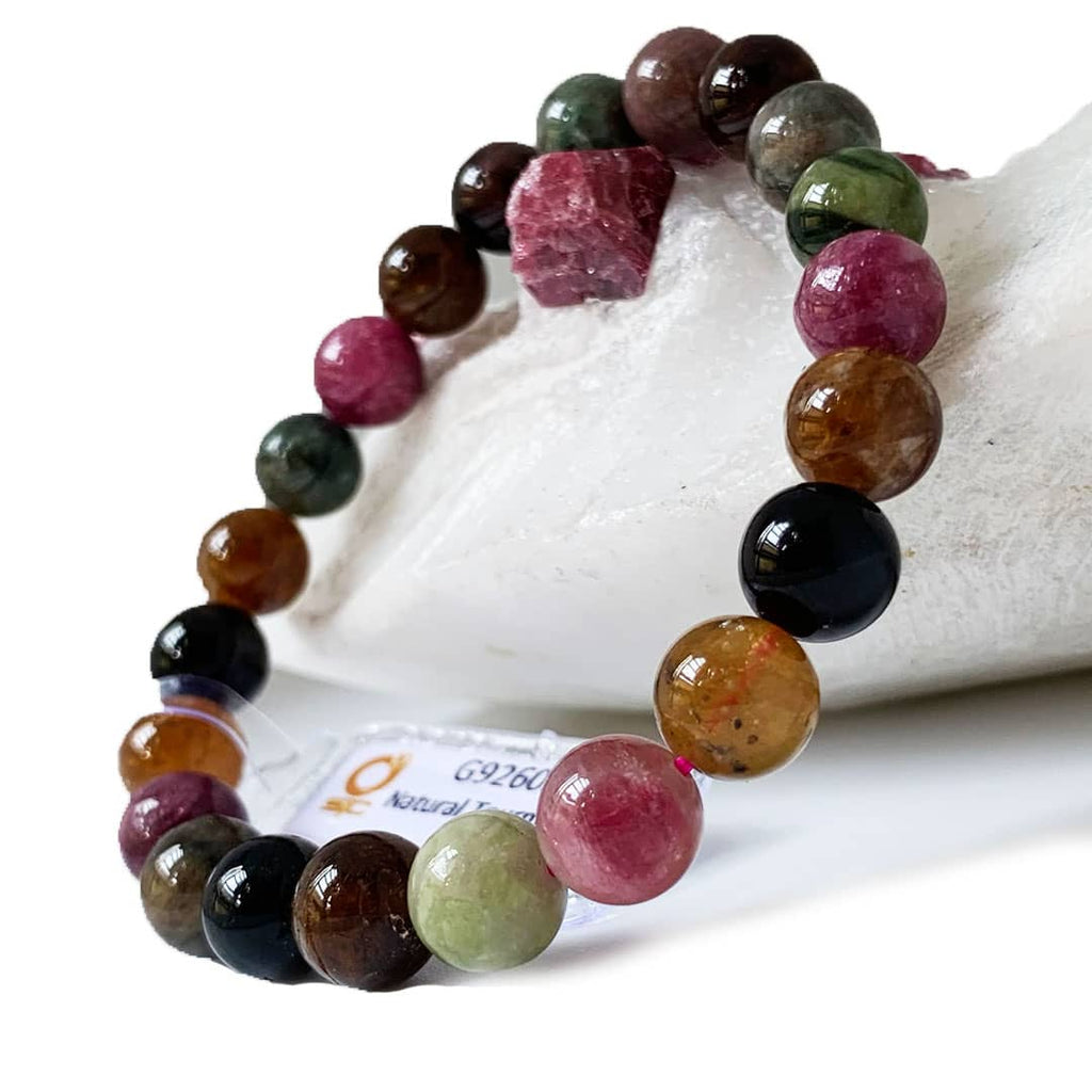 Vòng tay Đá quý thiên nhiên Tourmaline Beads Bracelet | AME Jewellery