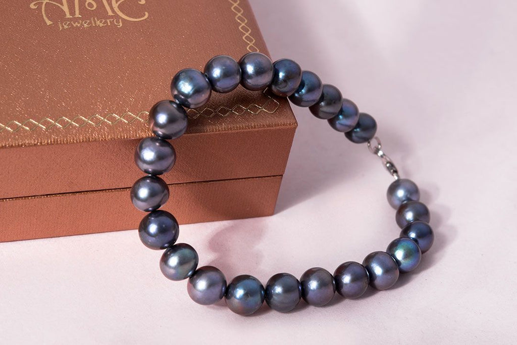 Vòng tay Chuỗi Ngọc trai Peacock Pearl Strand Bracelet by AME Jewellery