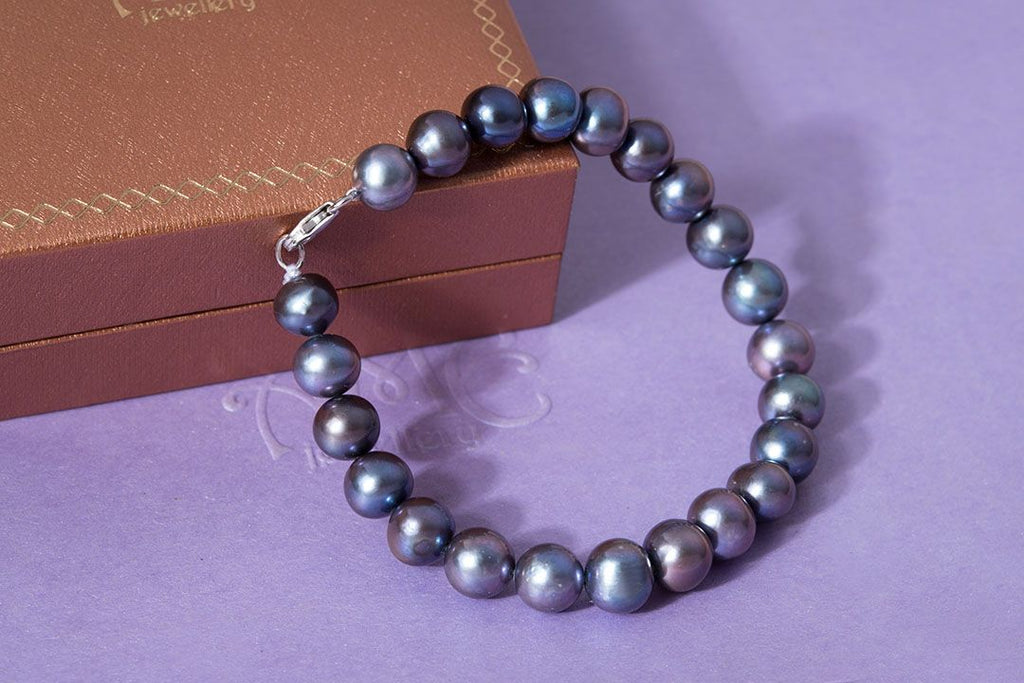 Vòng tay Chuỗi Ngọc trai Peacock Pearl Strand Bracelet by AME Jewellery