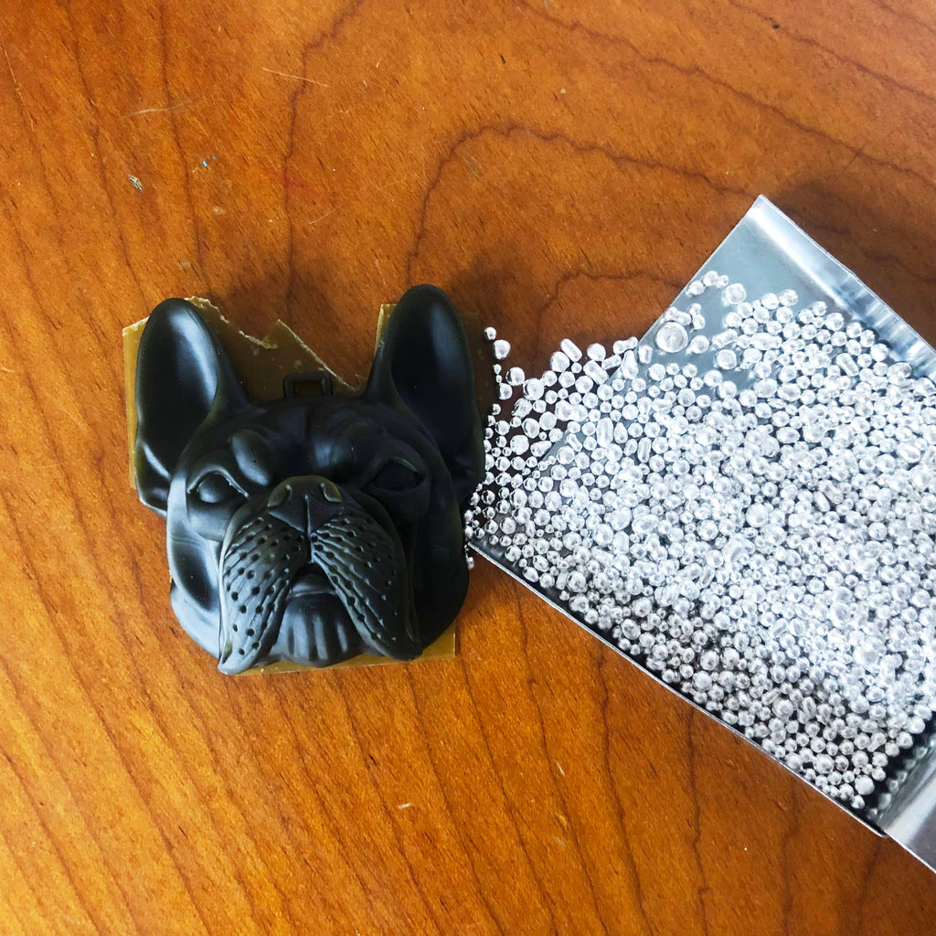 Wax of Bulldog Belt Buckle - AME Jewellery